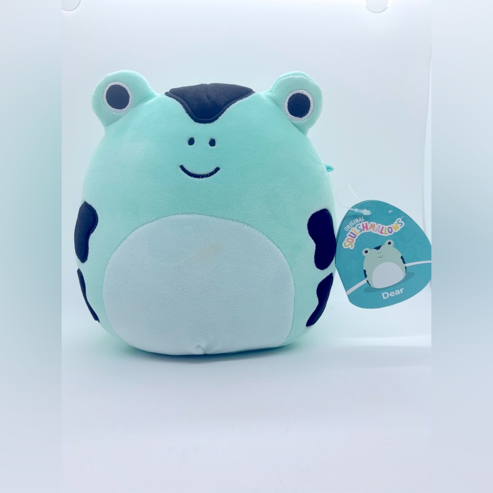 Dear The Poison Dart Frog Squishmallows‎ Plush 7.5" Excellent Condition